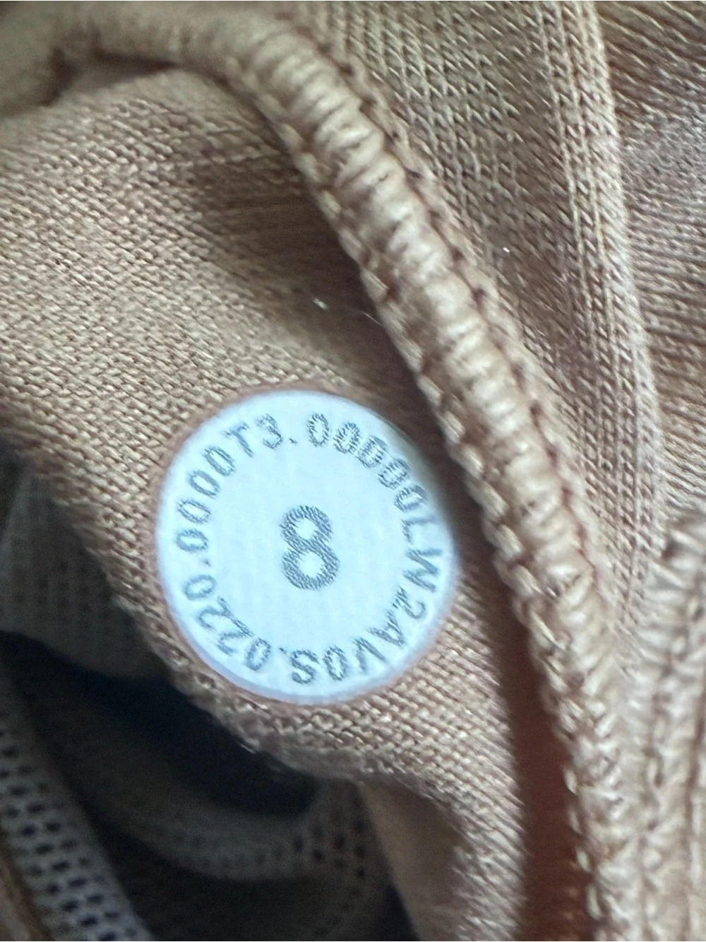 lululemon athletica nude Strappy Back Sports Bra